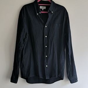 Jack Spade Black Button Down Shirt